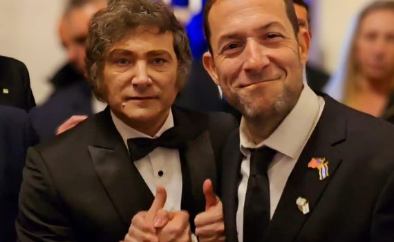 יוסי דגן נפגש עם נשיא ארגנטינה וברך אותו בברכת כהנים