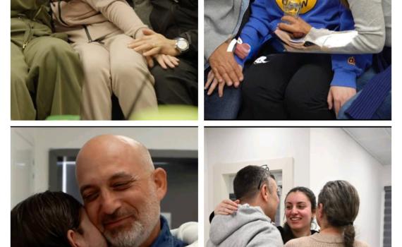 סוף סוף: לירי, נעמה, קרינה ודניאלה שוחררו משבי חמאס