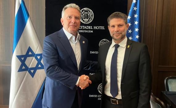 סמוטריץ': ארה"ב מקדמת חשיבה מחוץ לקופסה