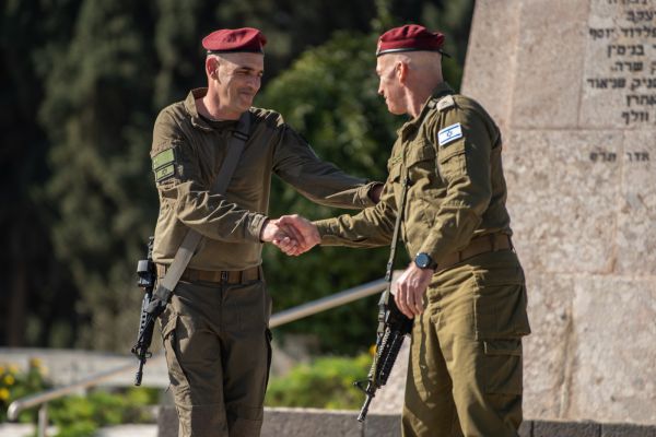 אחרי שלוש שנים: התא"ל הסרוג סיים את תפקידו
