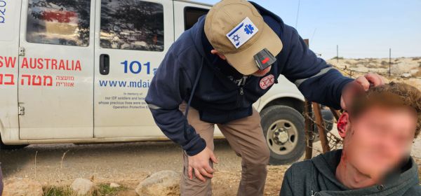 100 פורעים ערבים רגמו רועי צאן באבנים