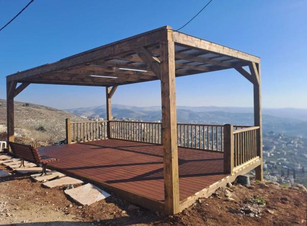 מול הר עיבל: תצפית חדשה הוקמה בחומש לזכר חיילים שנפלו במלחמה