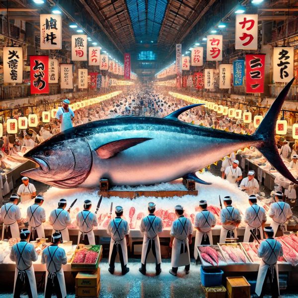 סושי של הביוקר: טונה עצומה נמכרה במחיר מטורף בטוקיו