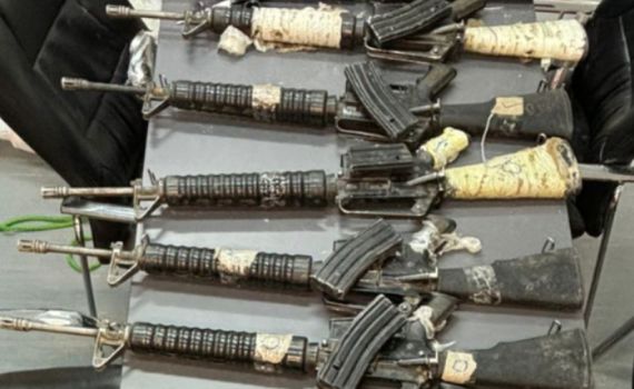 הברחת נשק מגבול מצרים: נתפס רחפן עם 13 רובים