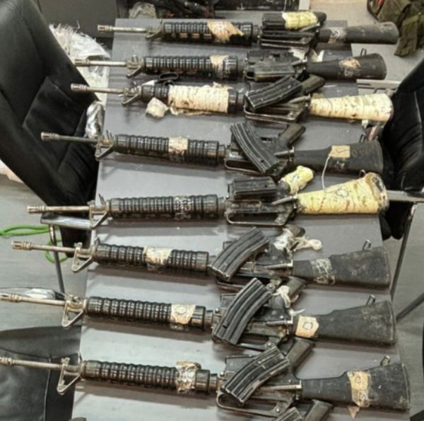 הברחת נשק מגבול מצרים: נתפס רחפן עם 13 רובים