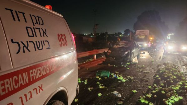 הולכת רגל בת 65 נהרגה מפגיעת רכב סמוך לזכרון יעקב