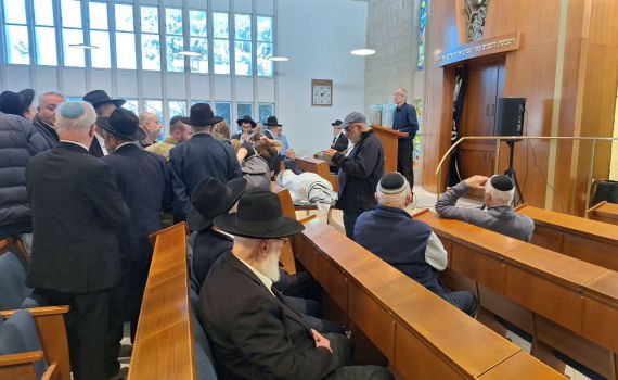 הרב גליקסברג הובא למנוחות, נכדתו: בעל אהבת ישראל לכל יהודי