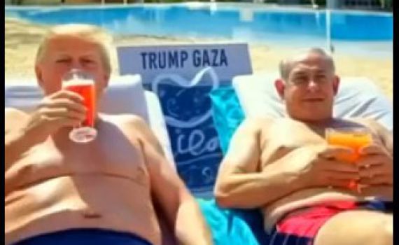 נופש בחוף עם נתניהו ומאסק: הסרטון של טראמפ על עתיד עזה