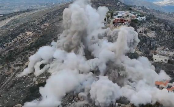 שעות לפני הלווית נסראללה: צה"ל תקף בלבנון