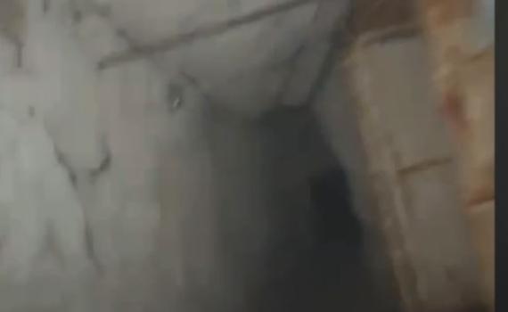 צה"ל חשף מנהרה ענקית של חיזבאללה מול הר דב. צפו