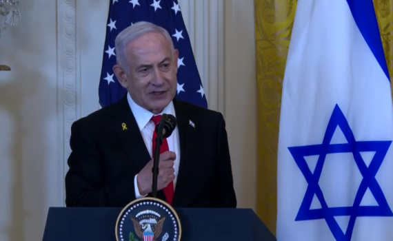 נתניהו לטראמפ: "אתה החבר הכי טוב שהיה לישראל בבית הלבן"