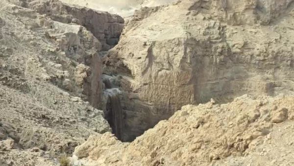 צפו: שיטפונות מרהיבים במדבר יהודה