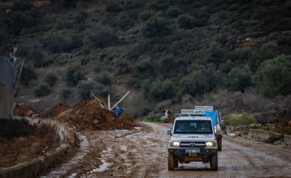 תומכי חיזבאללה התפרעו בדרום לבנון תקפו ופגעו בבכיר ביונפי"ל