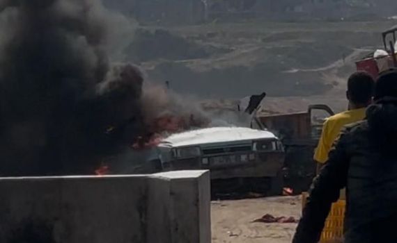 צה"ל תקף רכב ברצועת עזה: "הפר את המתווה המוסכם"