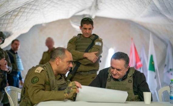 כ"ץ בלבנון: "או שלא יהיו כטב"מים, או שלא יהיה חיזבאללה"