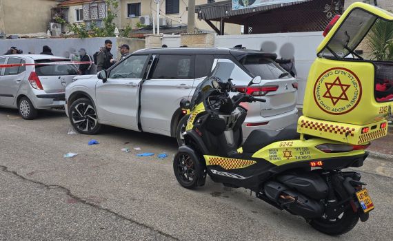 האלימות במגזר הערבי: גבר בן 43 נורה ברכבו, מצבו קשה