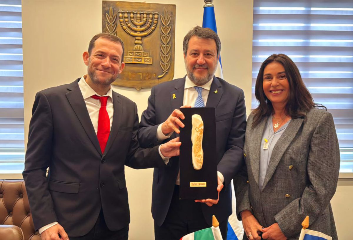 יוסי דגן לסגן ראש ממשלת איטליה: "חייבים להילחם יחד"