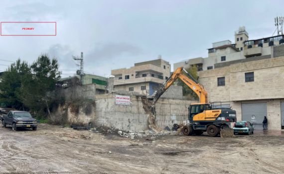 חודש אחרי הפיגוע: החל הרס החנויות הבלתי חוקיות בפונדוק