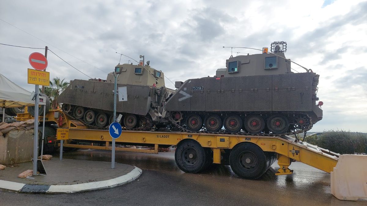 לראשונה מאז חומת מגן: נגמ"שים הוצבו ביישובי השומרון