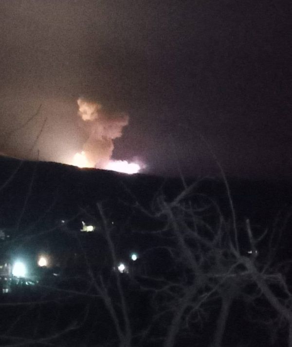 בזמן נאום מזכ"ל חיזבאללה: צה"ל תוקף בעומק לבנון