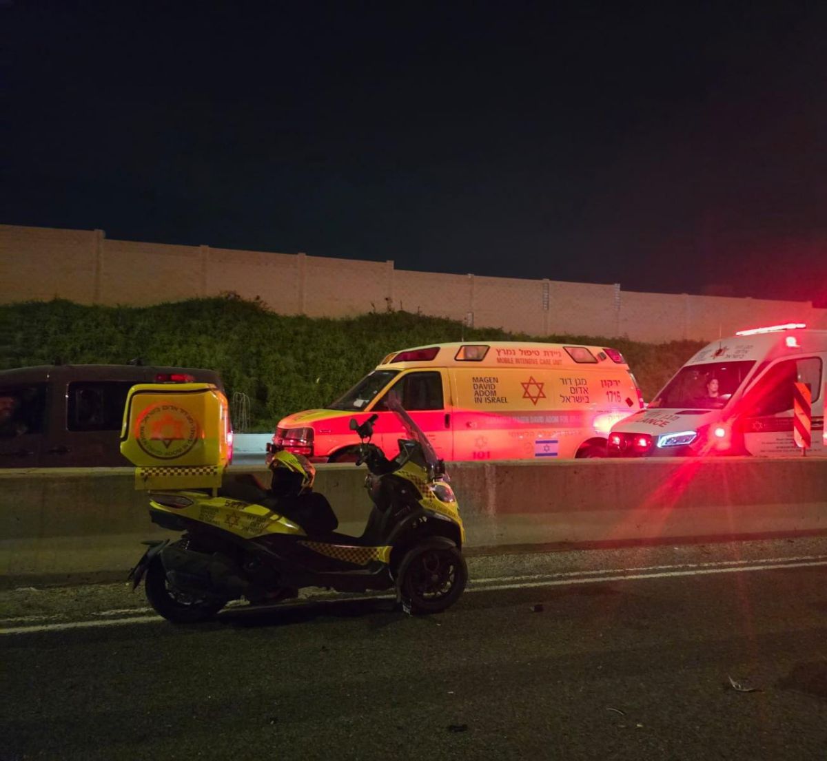 הקטל בכבישים: בן 50 נהרג בתאונה בין קטנוע לרכב