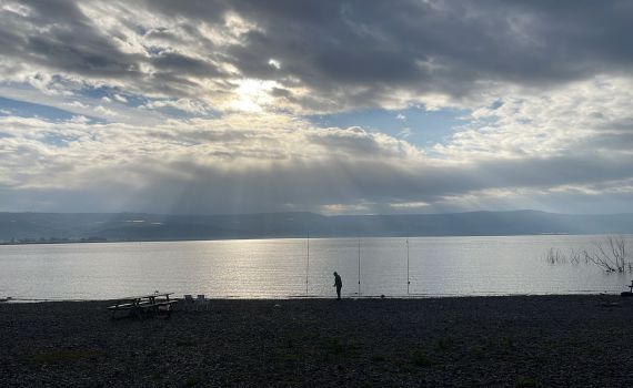 אחרי הסערה: מפלס הכנרת בשפל היסטורי