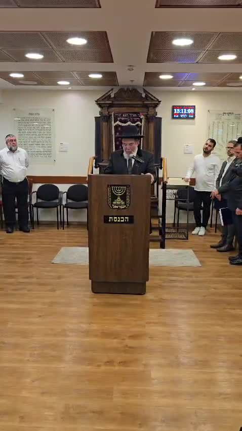 יום הולדת לכנסת: הרב הראשי בתפילה למען פצועי המלחמה. צפו