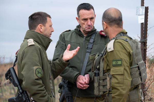 הרמטכ"ל בתרגיל מוכנות בפיקוד המרכז: "ממשיכים במאמץ ההתקפי"