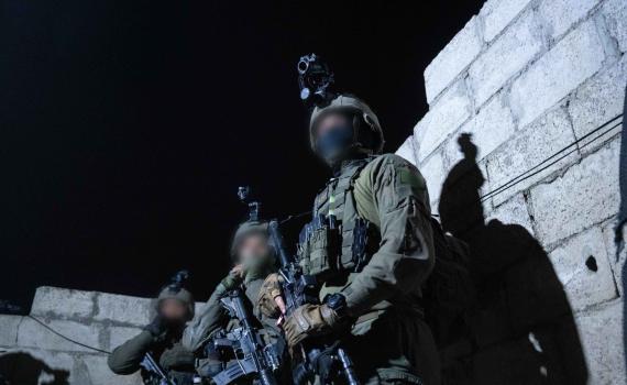 צפו: עשרות פשיטות של צה"ל בסוריה