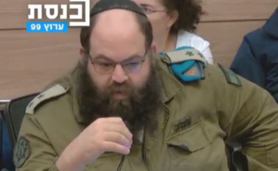 הקצין חשף בכנסת: מתחילים בהוצאת 14,000 צווי גיוס לחרדים