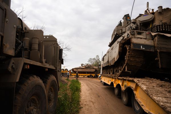 לקראת הרחבת הפעולה בעזה: אוגדה 36 החלה להיערך לתמרון קרקעי