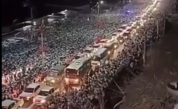 בעקבות מעצר ראש העיר: מחאות ענק נגד ארדואן באיסטנבול