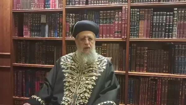 הרב הראשי בקריאה לפורים: הימנעו משימוש בנפצים