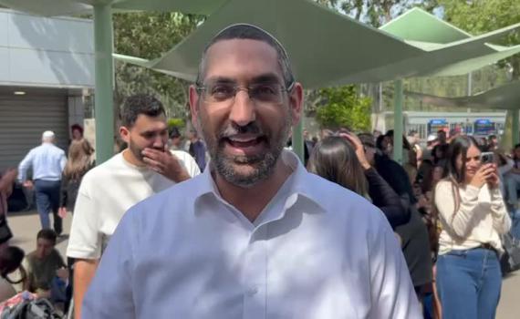 תלמידי ההסדר מתגייסים: חלק מהופעת הצדק היא למגר את הרשע