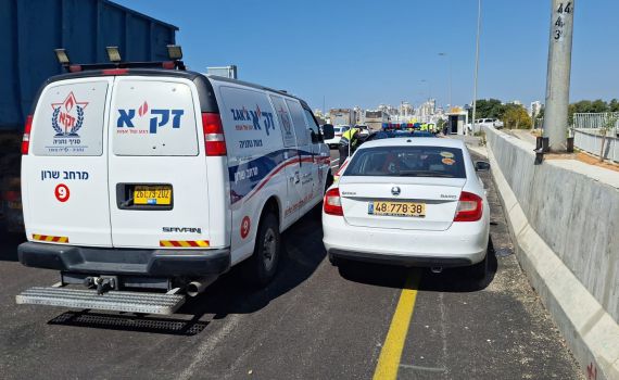 אסון בקרית גת: הולכת רגל נהרגה מפגיעת משאית