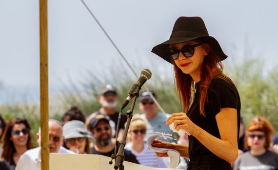 מאיה ורטהיימר נפרדת מסבה סטף: "אתה הגיבור שלי"