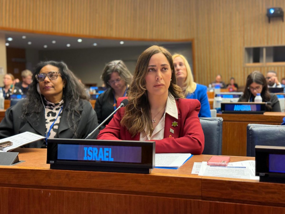 השרה גולן נאמה באו"ם – נציגי מדינות ערב עזבו בהפגנתיות