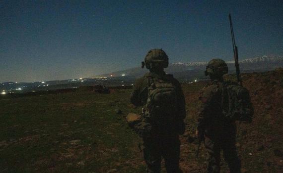 באישון לילה: תיעוד מיוחד מפשיטת אוגדה 210 במרחב סוריה | צפו