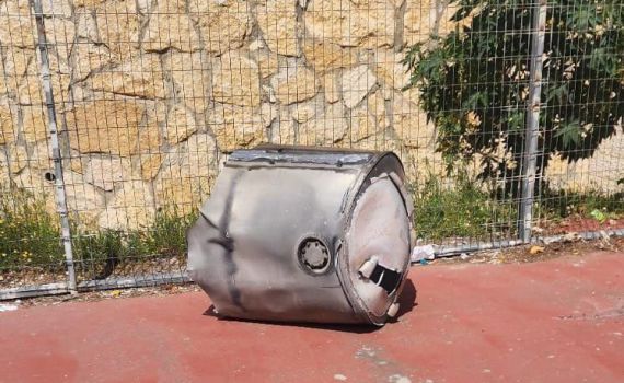 הירי מתימן: חלקי יירוט נפלו בישובים סביב בית שמש