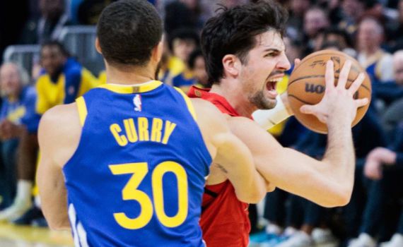 הוא נפצע בכלל? דני אבדיה חזר לשחק ושבר שיא נוסף מול סטף קרי