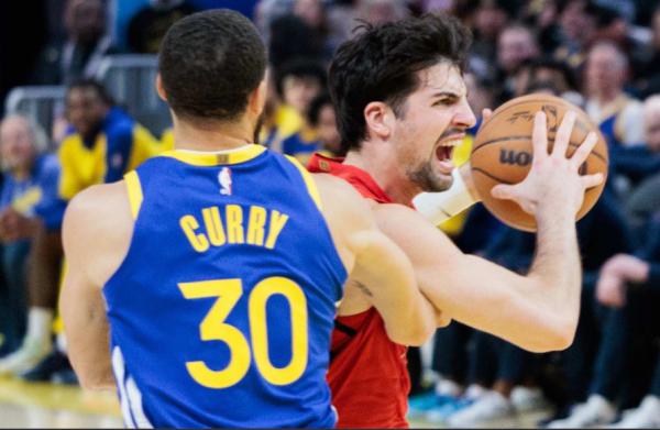 הוא נפצע בכלל? דני אבדיה חזר לשחק ושבר שיא נוסף מול סטף קרי