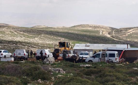 הרס שלישי בחודש: משפחה פונתה מביתה בגבעת שדה יונתן