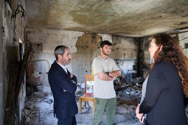 הסיור המטלטל של חברי הכנסת בניר עוז