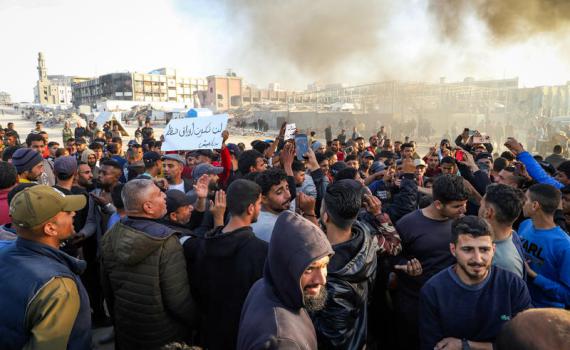 תושבי נירים נדהמו לגלות מי משתתף בהפגנות בעזה