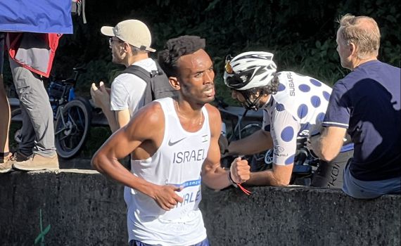 פחות משעה: שיא ישראלי לגשאו איילה בחצי מרתון