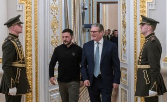 בריטניה קוראת לזלנסקי: "תמוך ביוזמת השלום של טראמפ"