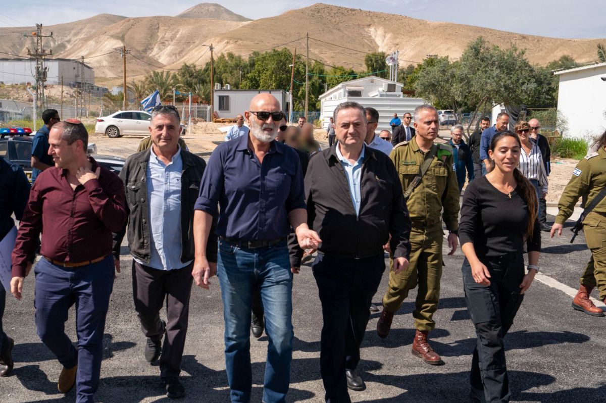 כ"ץ: "נתחיל את העבודות על הקמת הגדר המזרחית בחודשים הקרובים"