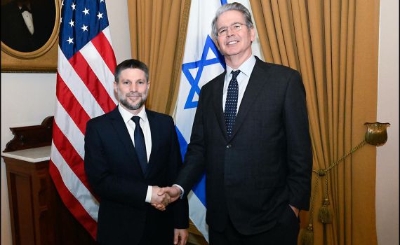 אחרי החרם של ממשל ביידן: סמוטריץ' נפגש עם מקבילו האמריקני