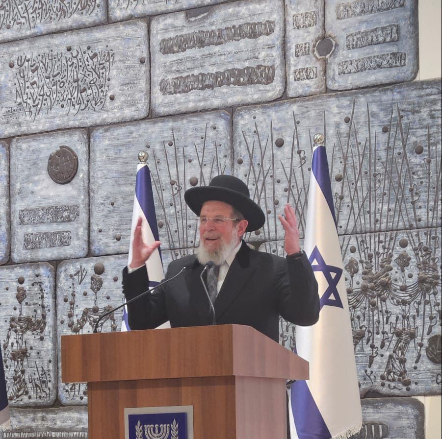 הרב הראשי: "המלחמה בחמאס – לא מלחמת דת"