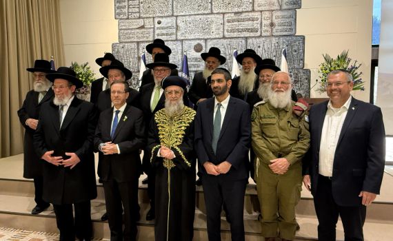 הרב הראשי לנשיא המדינה: "הצטרף אלינו למאבק"